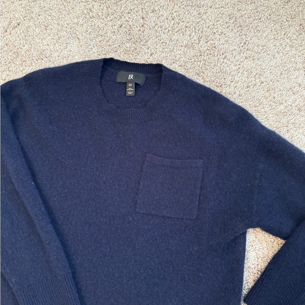 Banana Republic CARO OVERSIZED LIGHTWEIGHT CASHMERE SWEATER Size XS - Picture 7 of 10